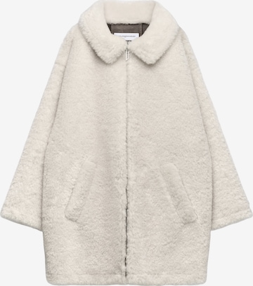 balta Adolfo Dominguez Demisezoninis paltas: priekis