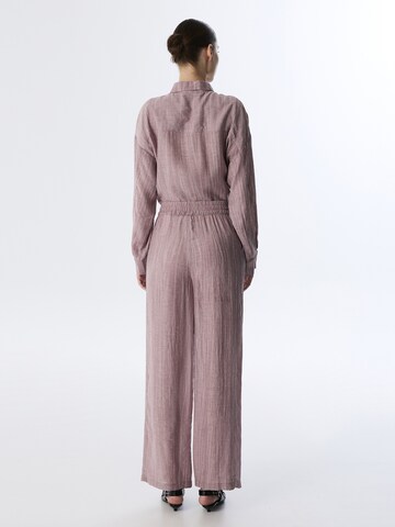 Twist Wide leg Broek in Grijs