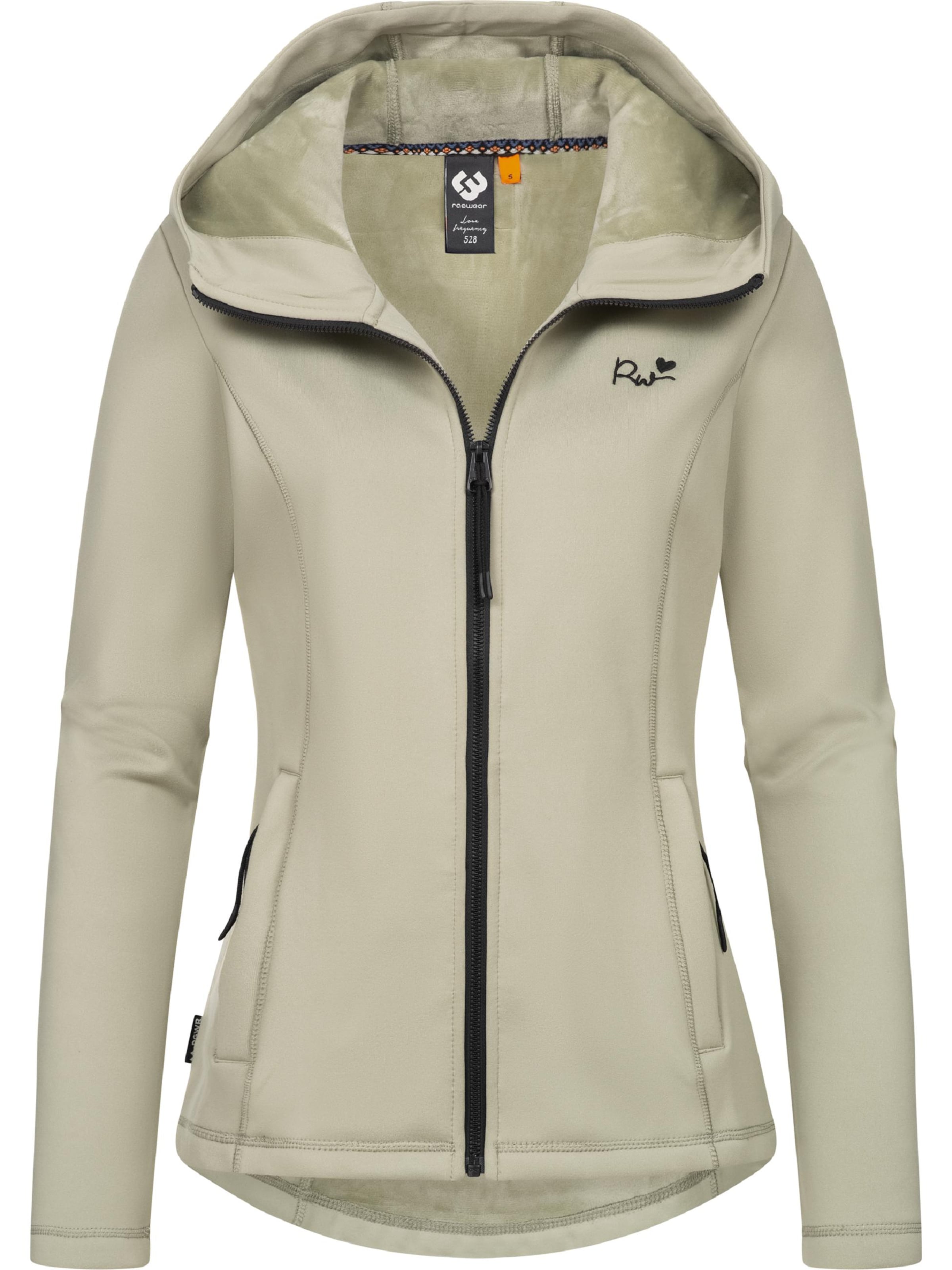 Ragwear Between-Season Jacket 'Lyshka' in Grey: front