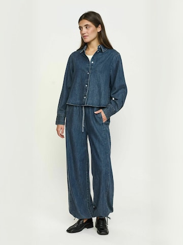 Soft Rebels Shirts ' SRKeira ' i blå: side