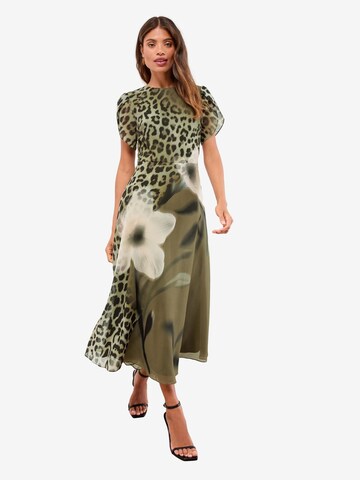 Lipsy Dress in Green: front