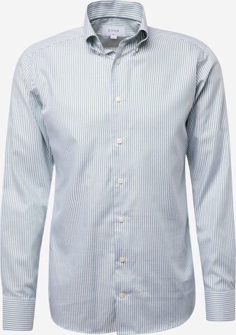 ETON Slim fit Button Up Shirt in Green: front