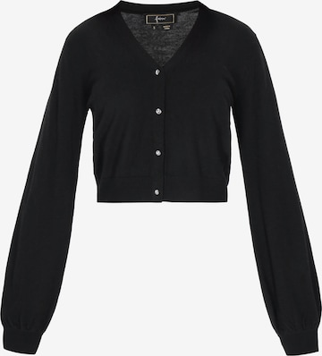 Cardigan faina en noir : devant