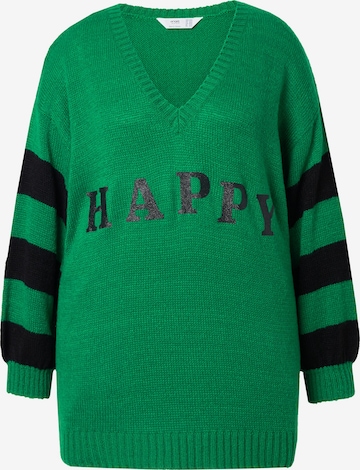 Angel of Style Sweater in Green: front