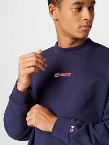 Sweat-shirt Tommy Jeans en bleu