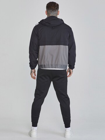 SikSilk Between-Season Jacket in Black