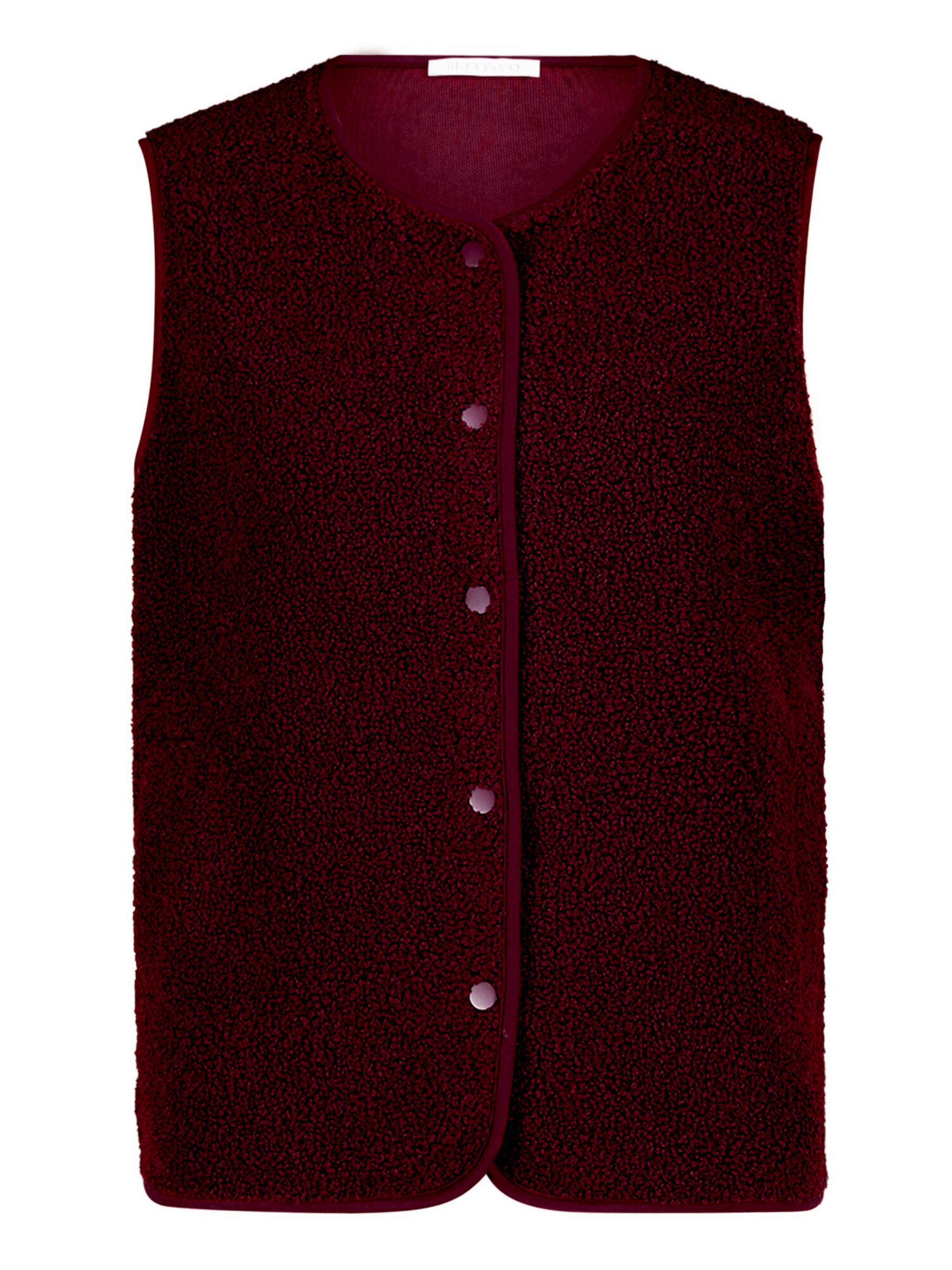 Gilet Betty & Co en marron : devant