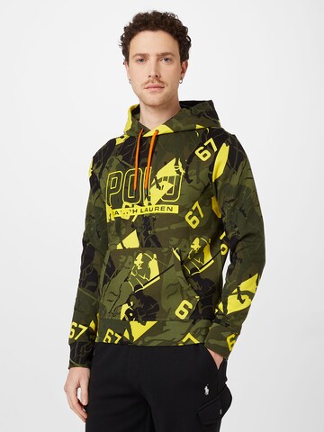 Polo Ralph Lauren - Sudadera en verde: frente
