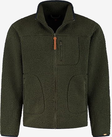 MGO Fleecejakke i grøn: forside