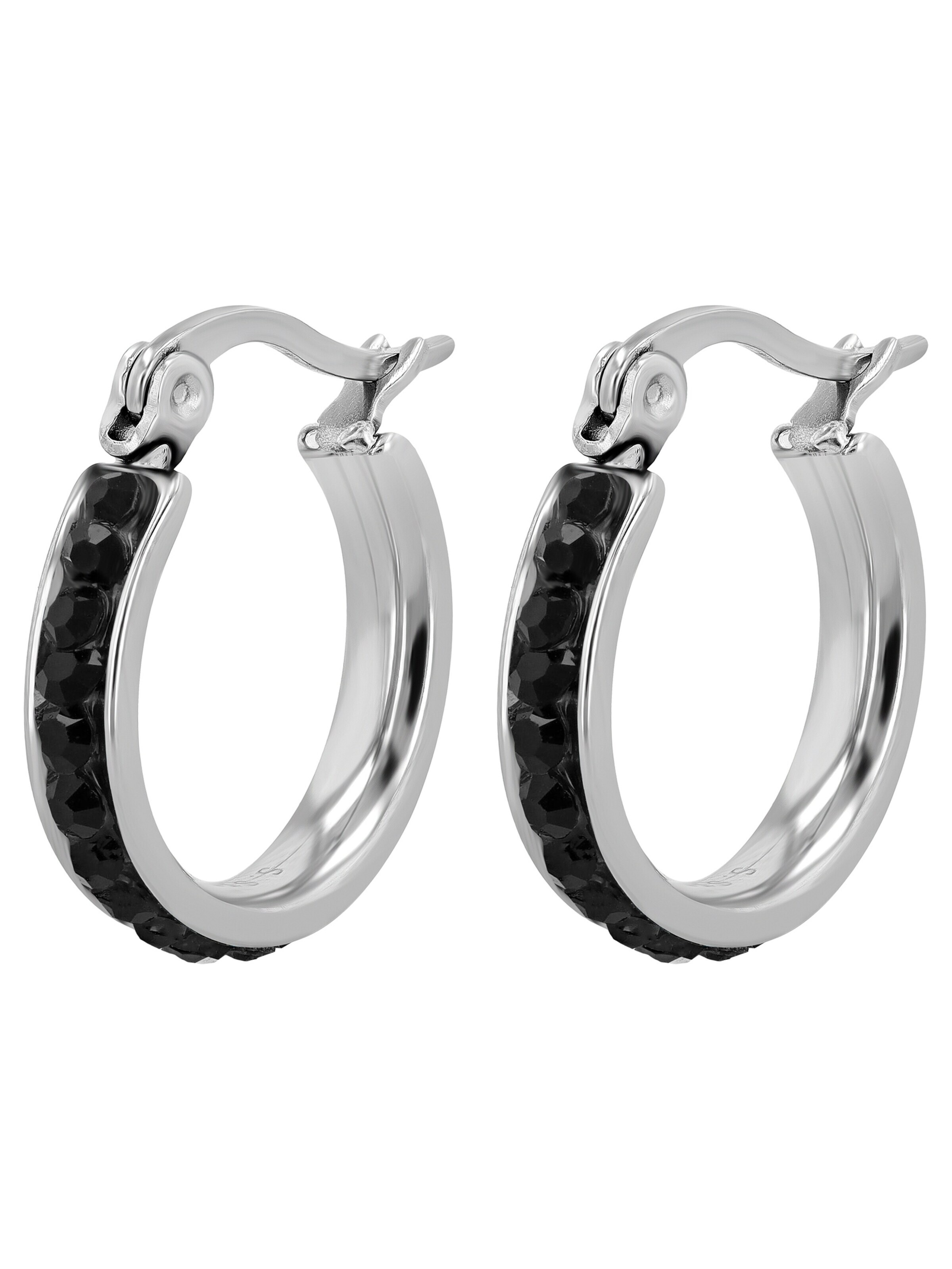 Akzent Earrings 'Sharon, langlebig' in Silver