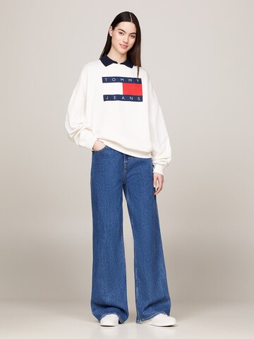 Tommy Jeans Sweatshirt in Weiß