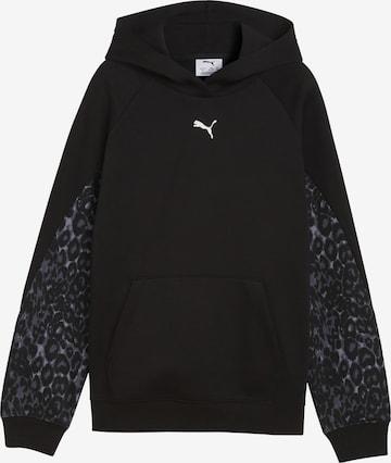 PUMA Sweatshirt in Zwart: voorkant