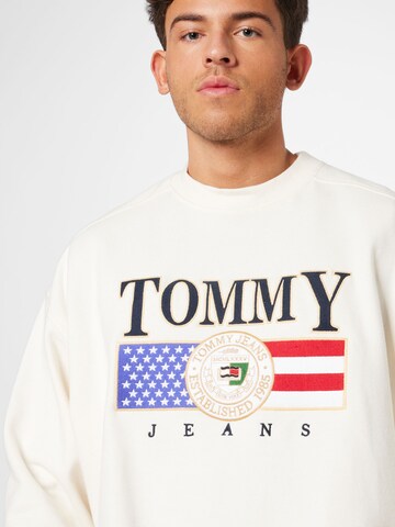 Tommy Jeans - Sudadera en blanco