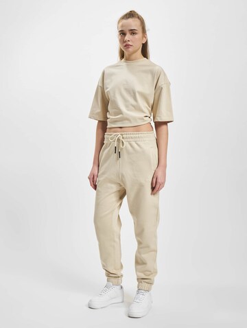 DEF Tapered Trousers in Beige