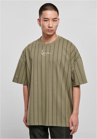 Karl Kani Shirt in Groen: voorkant