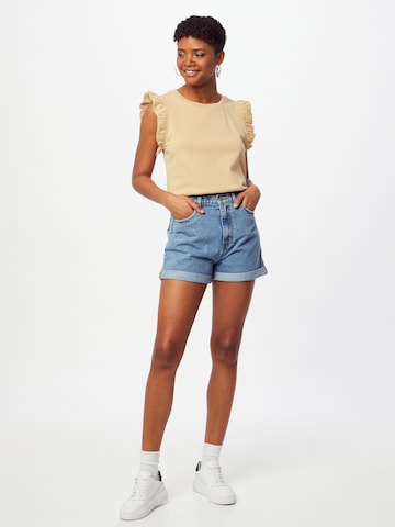 VILA T-shirt i beige