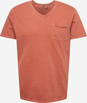 CAMP DAVID T-Shirt in Rot: predná strana