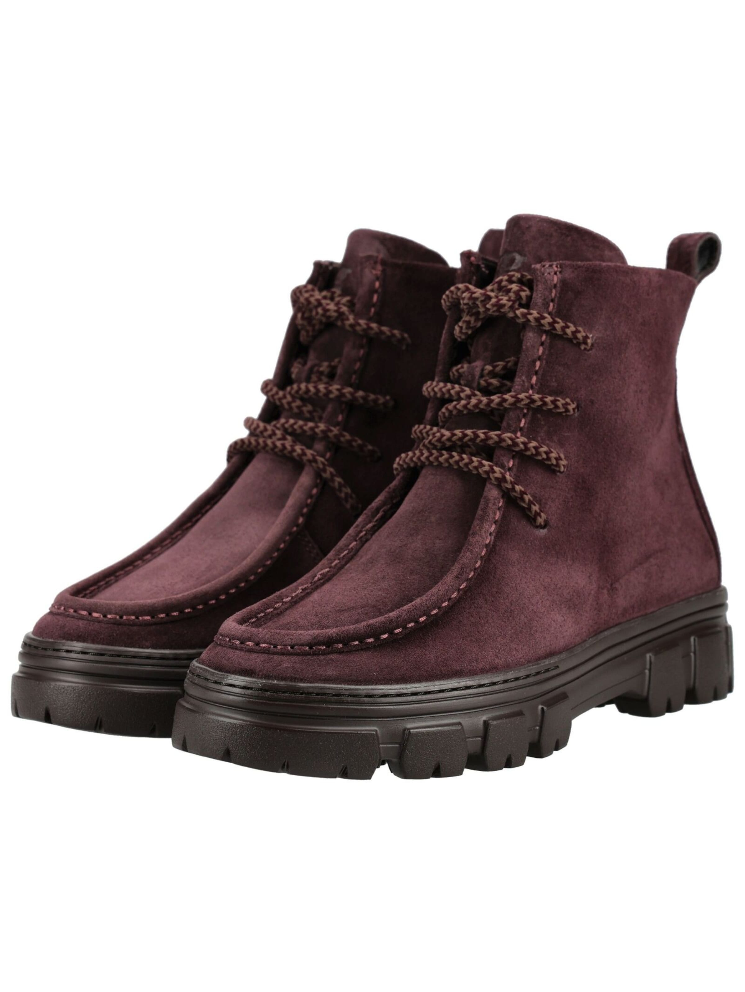 Paul Green Schnürstiefelette in Rot: Vorderseite