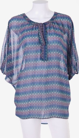 Warehouse Bluse M in Blau: predná strana