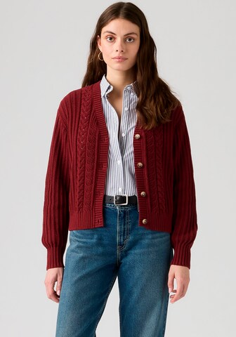 LEVI'S ® Strickjacke in Rot: Vorderseite