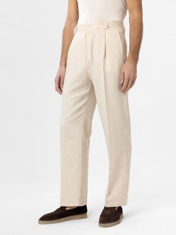 Regular Pantalon à pince 'Kelton' Antioch en beige