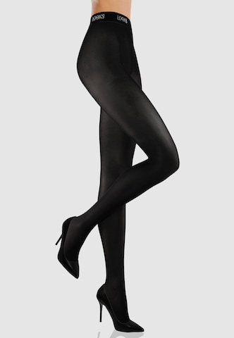 LOOKS by Wolfgang Joop Fine Tights 'Nature' in Black: front