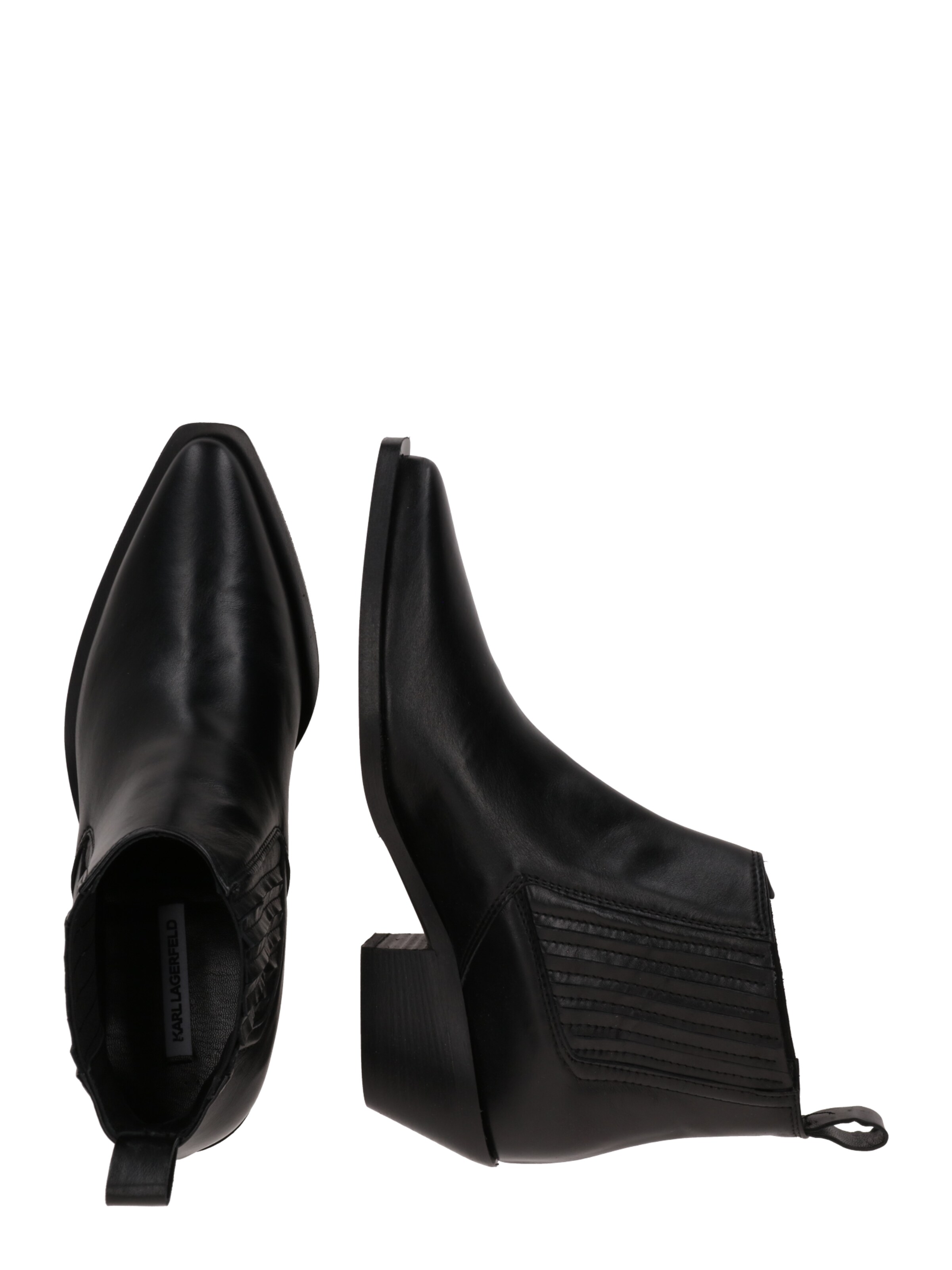 Karl Lagerfeld Ботильоны в Черный