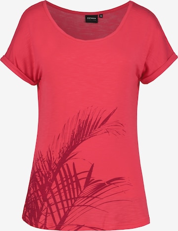 ICEPEAK - Camiseta 'Vineyard' en rojo: frente