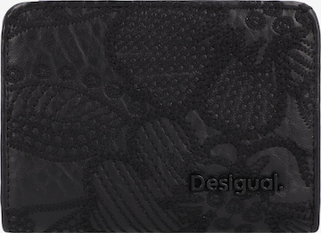 Porte-monnaies 'Alpha' Desigual en noir : devant