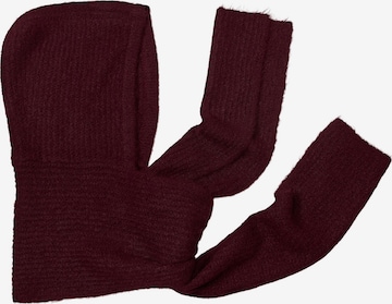 OBJECT Balaclava mit Schal in Rot: Vorderseite