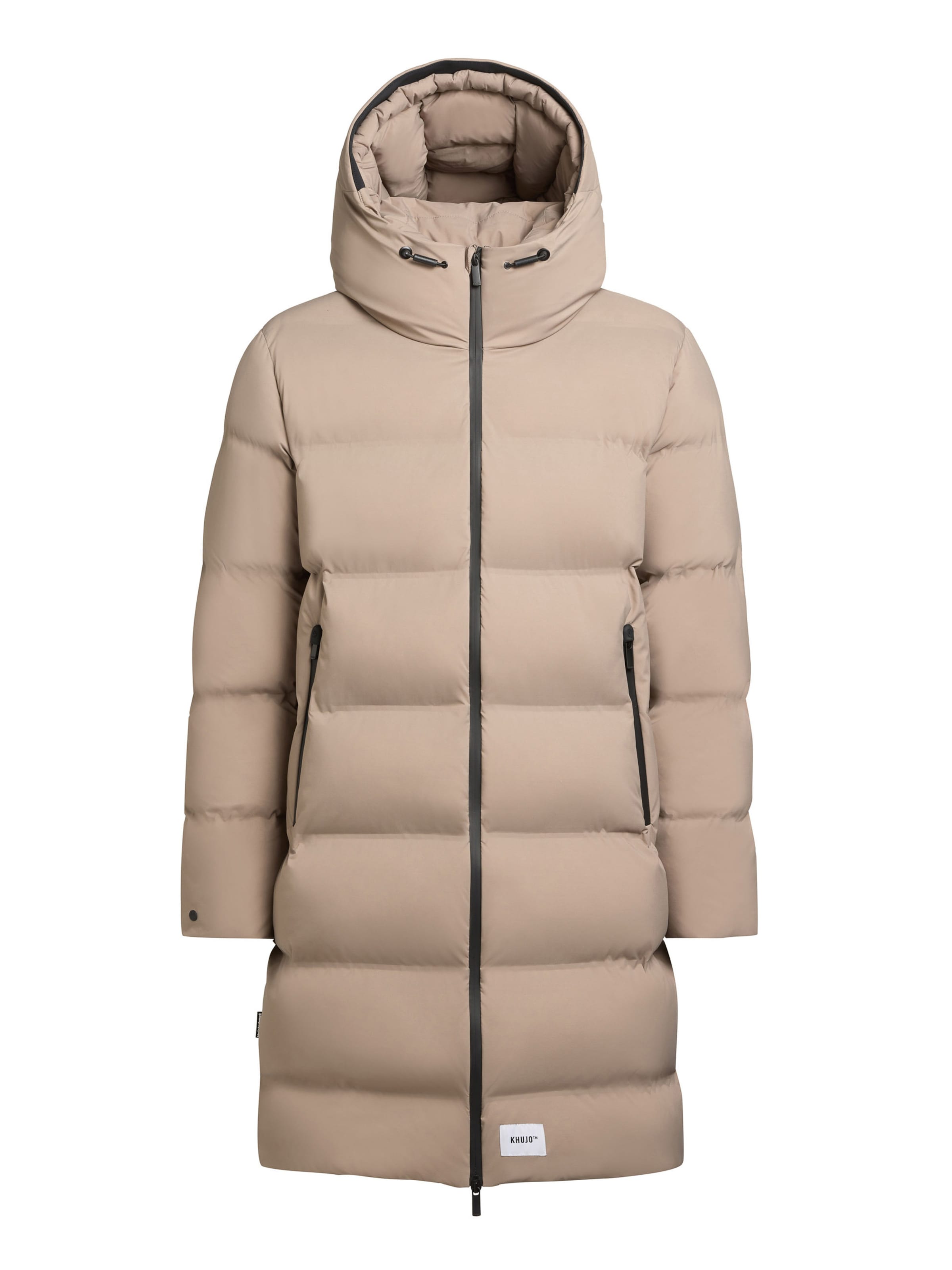 khujo - Abrigo de invierno 'CAIUS3' en beige: frente