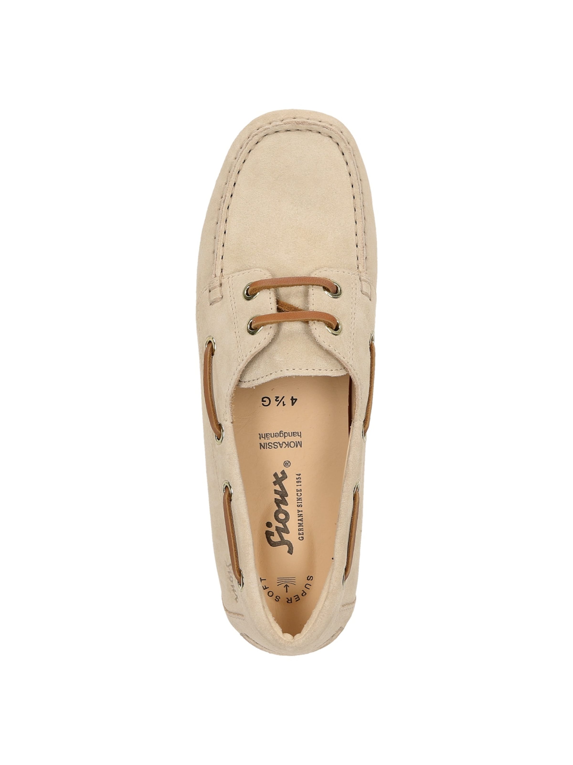 SIOUX Lace-up shoe ' Simadesa-701 ' in Beige