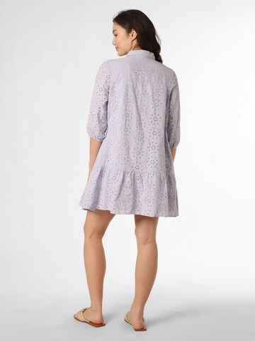 Marie Lund Shirt Dress in Purple