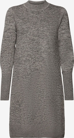 ESPRIT Knitted dress in Grey: front