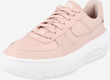Nike Sportswear Platform trainers 'Air Force' in Pink: front