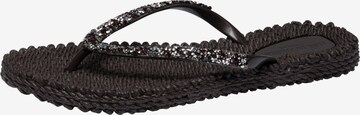 ILSE JACOBSEN T-Bar Sandals 'CHEERFUL03G' in Black: front