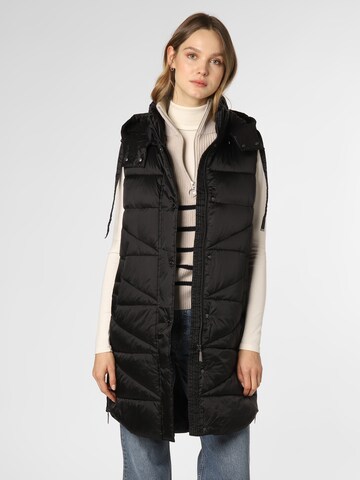 Gilet di COMMA in nero: frontale