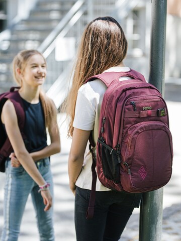 Sac à dos NITRO en rouge : devant