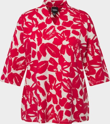 Ulla Popken Shirt in Rood: voorkant