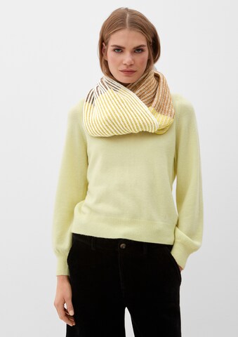 s.Oliver Schal in Beige: Vorderseite