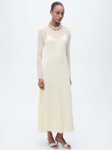 MANGO Iltapuku 'CLAIRE' värissä beige: etupuoli