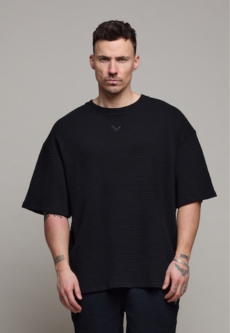 Distorted People Póló - fekete: elől