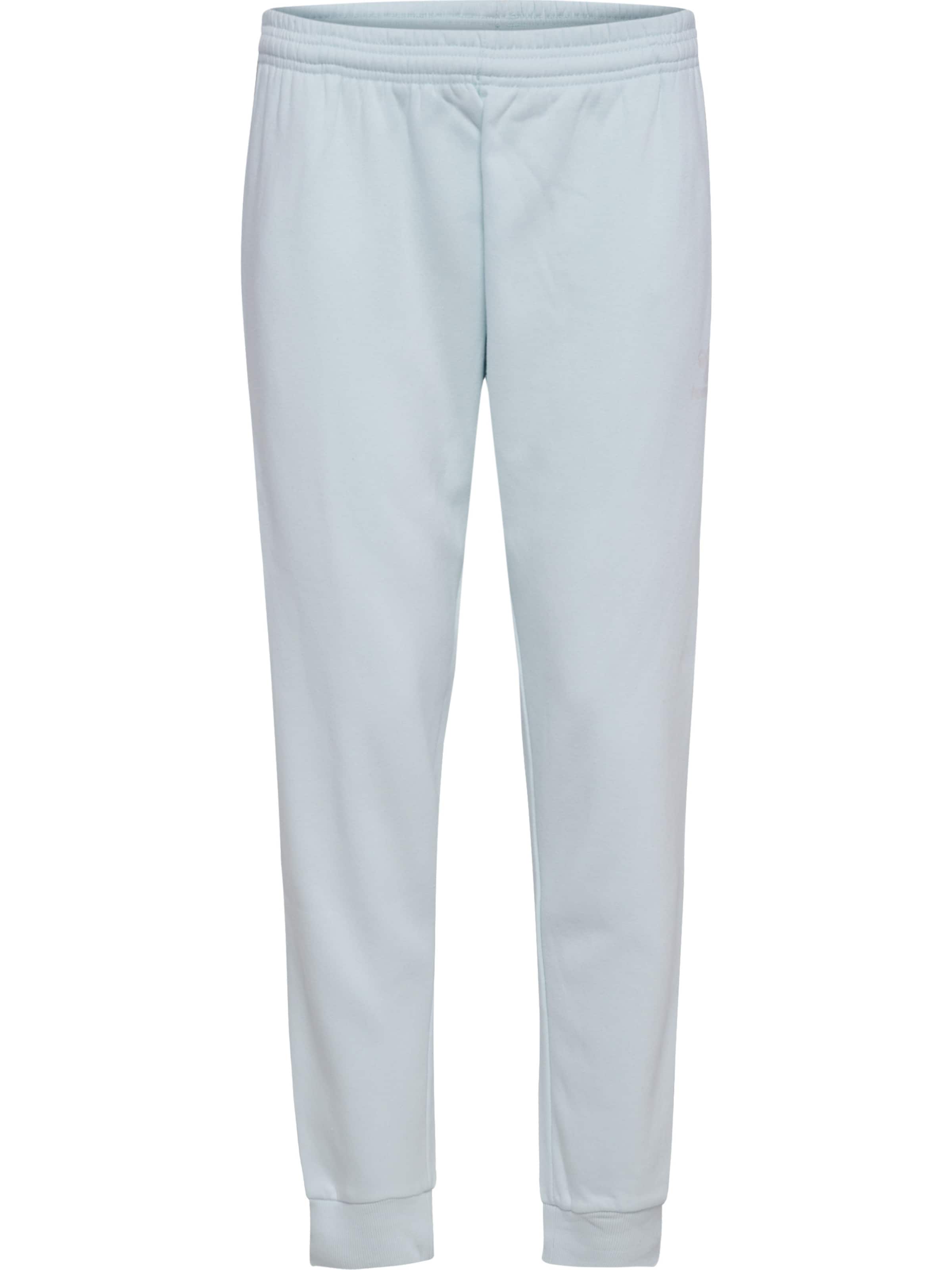 Effilé Pantalon de sport Hummel en bleu : devant