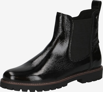 CAPRICE Chelsea Boots in Schwarz: Vorderseite