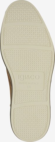 IGI&CO Sportlicher Schnürschuh in Braun