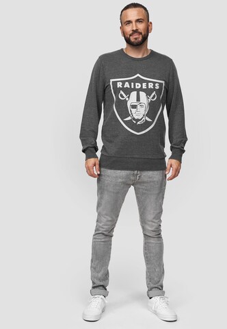 Recovered Sweatshirt 'Raiders Classic Vintage' in Grijs