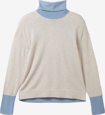 Pull-over TOM TAILOR en gris : devant