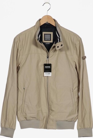 GEOX Jacket & Coat in M-L in Beige: front
