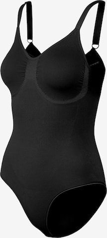 PIECES Body modelujące 'Bella' w kolorze czarny