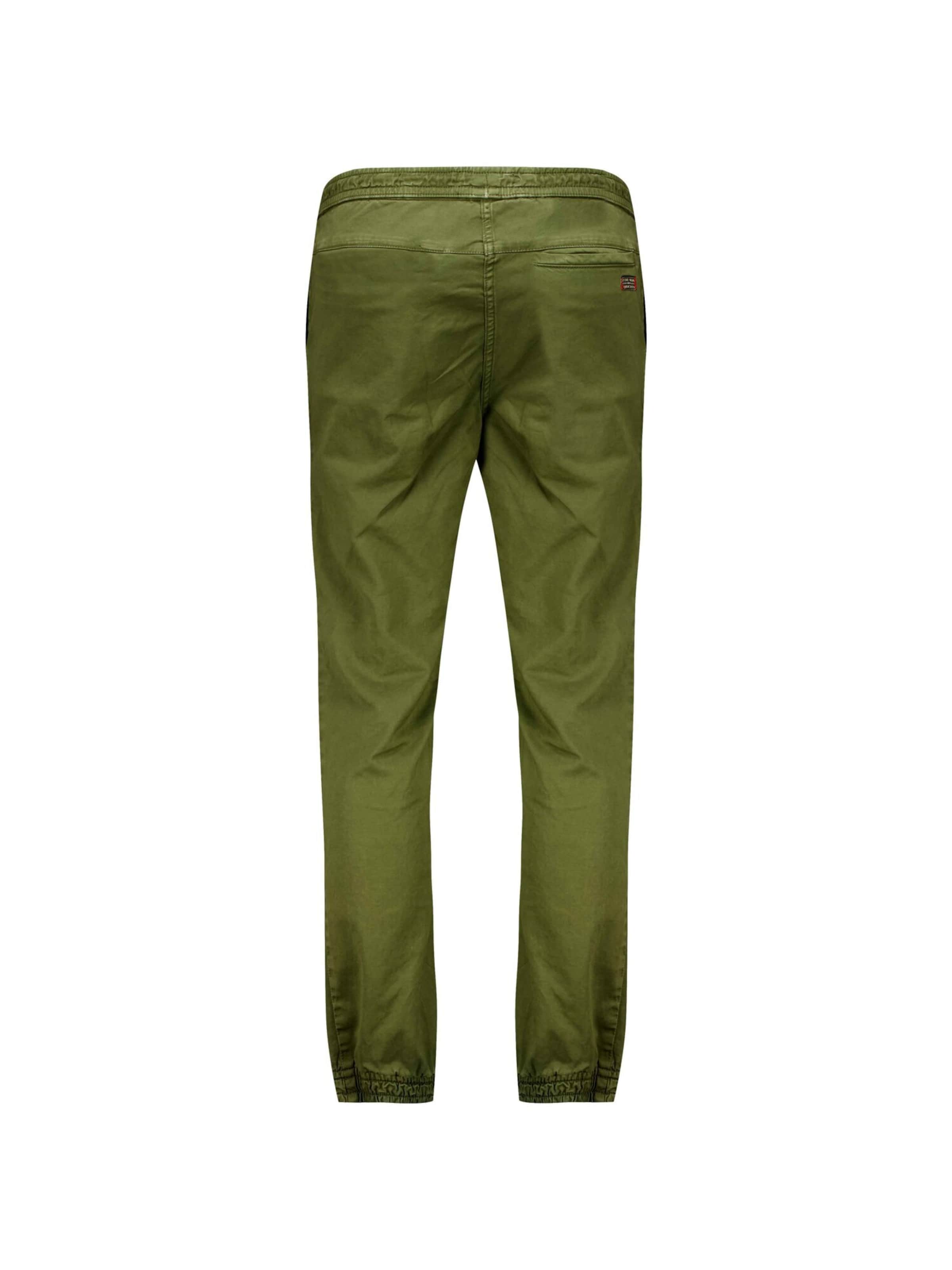 Regular Pantalon 'JEMMY' Deeluxe en vert